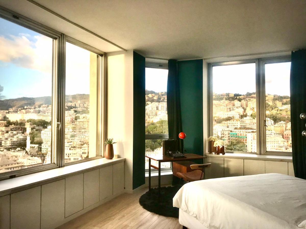 Central Penthouse With Spectacular Sea And City Views Genova Esterno foto