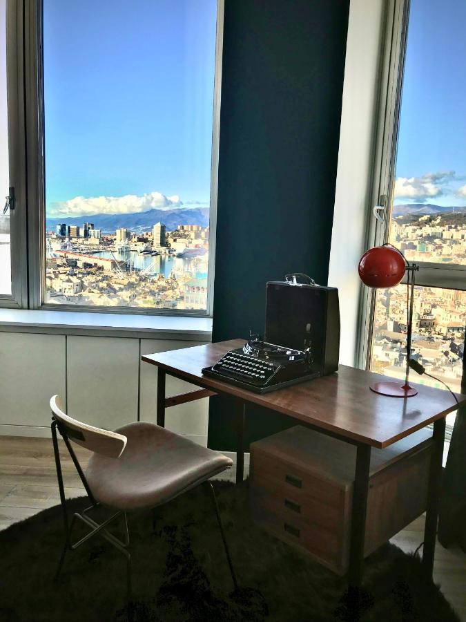 Central Penthouse With Spectacular Sea And City Views Genova Esterno foto