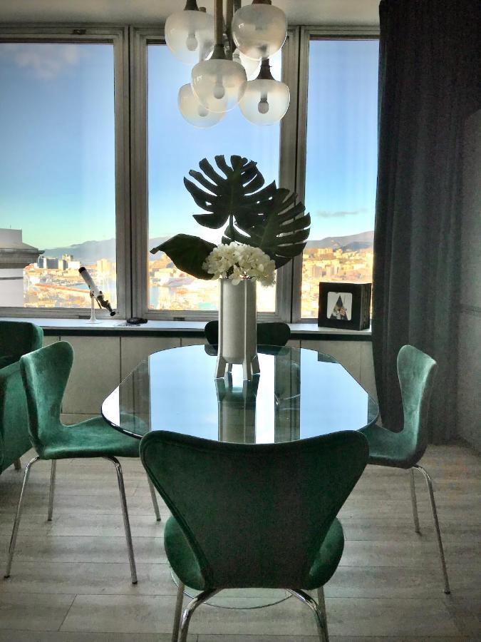 Central Penthouse With Spectacular Sea And City Views Genova Esterno foto
