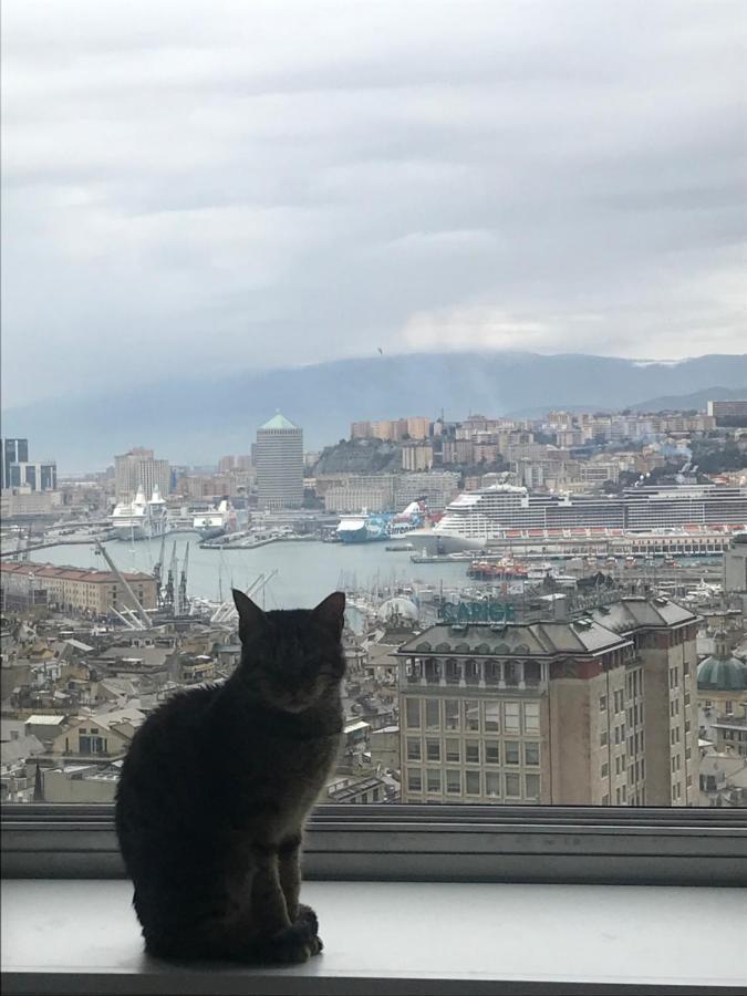 Central Penthouse With Spectacular Sea And City Views Genova Esterno foto