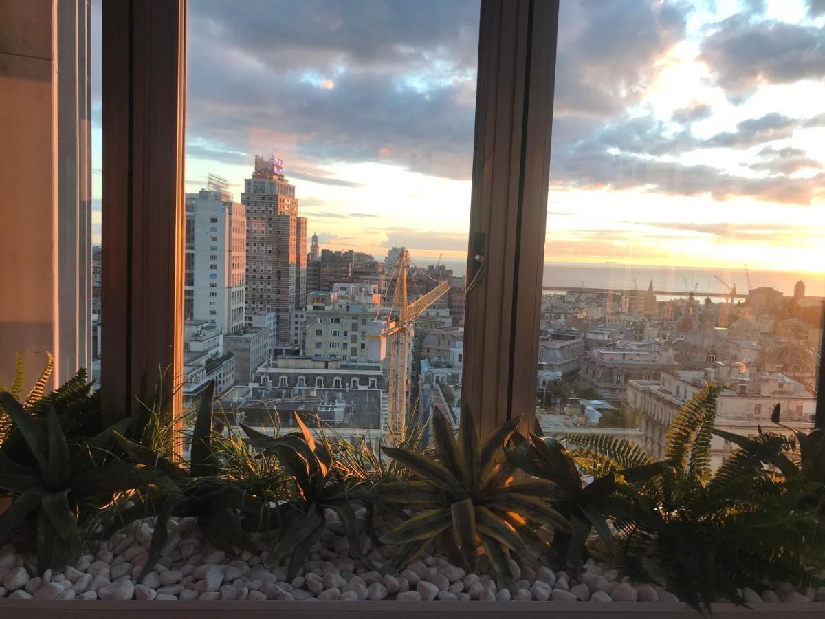 Central Penthouse With Spectacular Sea And City Views Genova Esterno foto